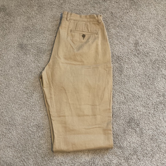 J. Crew Factory Other - JCrew Factory 34x30 Relaxed Fit Tan Khaki Pants, Straight Leg